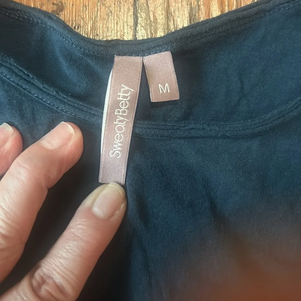 Sweaty Betty Dark Blue Long Sleeve Top